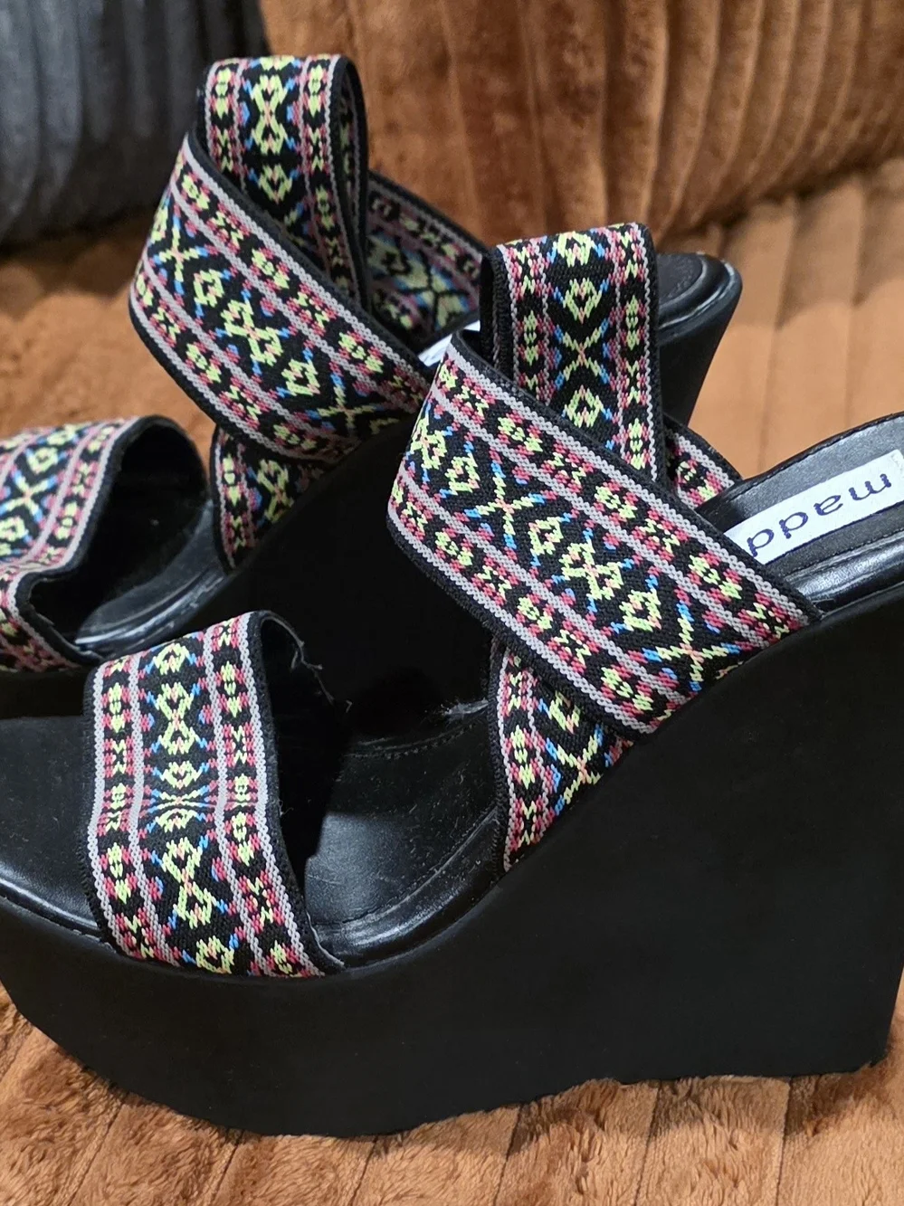 Madden Girl chunky black